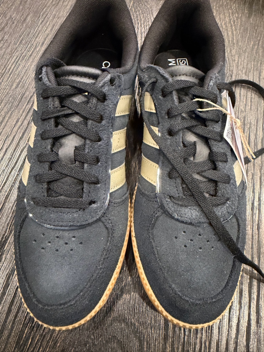 Breaknet sleek adidas womans size 6 blue with silver strips - Picture 4 of 10